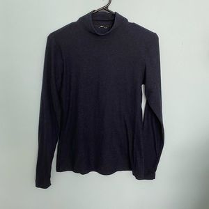KIT AND ACE mock neck fitted shirt